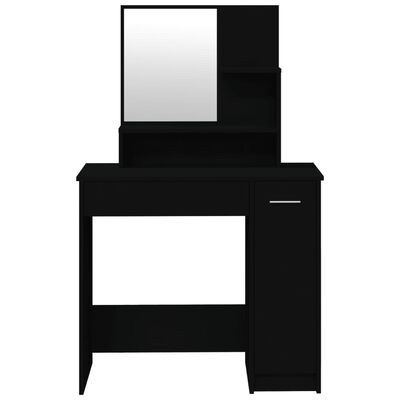 Dressing Table Set Black 86.5x35x136 cm (FREE SHIPPING)