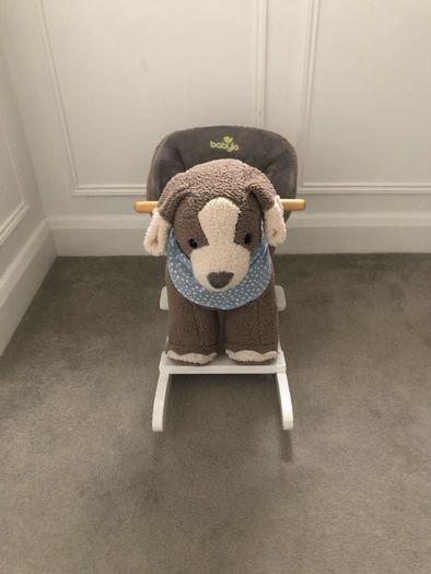 babylo rocking dog with sound