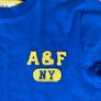 Abercrombie & Fitch Shirt Mens L Blue Muscle Fit Image 5