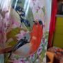 Lustrewear Bird Vase Tall Image 9