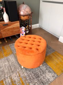 Orange Poof