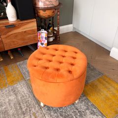 Orange Poof