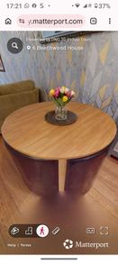 Dining table and chairs