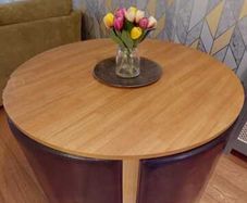Dining table and chairs