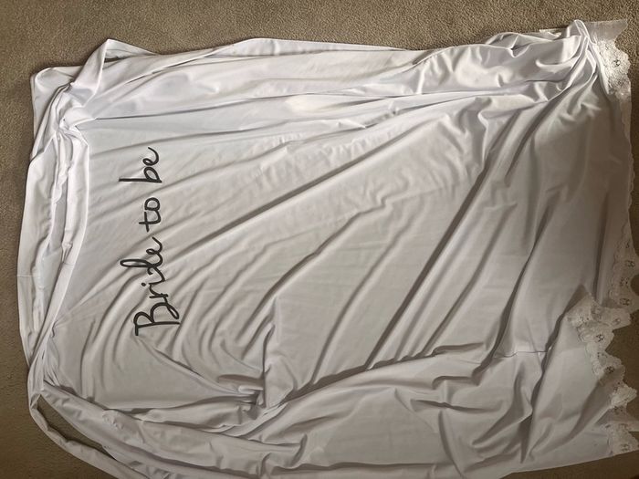 bride to be dressing gown
