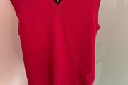 Sleeveless wool jumper