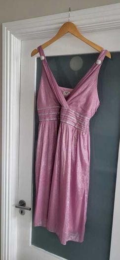 Vintage Pretty in Prink Babydoll dress Sz XL (Fit 10-12)