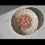 Vintage English Bone China Tea Set 22k Gold Chintz Pink Floral 6pc Image 4