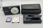Sony DSC-W510 12.1MP Digital Camera Black - Full Kit