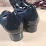 Womens CLARKS shoes heels bundle black blue burgundy Size UK 5 EU 38 court formal pumps slip on Image 5
