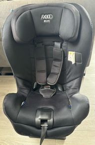 Axkid Move car seat, sun cover, 1 set of tethers, angle adjusting wedge & ASIP