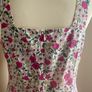 Vintage Inwear Floral Print Dress Size Uk12 Image 4