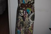Soon embroidered V-neck maxi sleeveless dress size UK12/14 EU40/42 Postage included