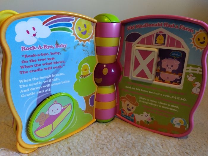 Vtech Peek A Boo Musical Interactive Book