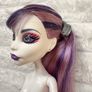 Monster High Doll Spectra Vondergeist Dot Dead Gorgeous Glue Dirty Hair Used Please see photos Image 6
