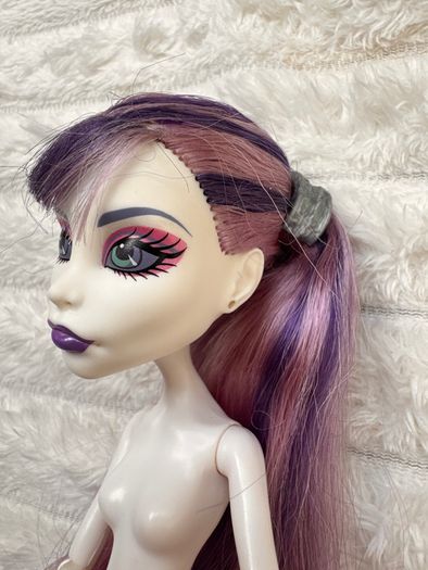 Monster High Doll Spectra Vondergeist Dot Dead Gorgeous Glue Dirty Hair Used Please see photos