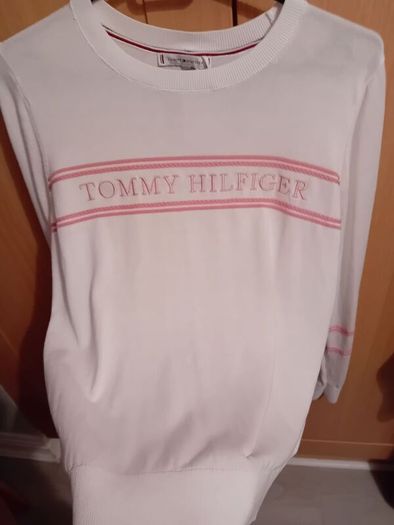 Tommy Hilfiger Cotton Knit Jumper - Size S UK 8 to 10 - BNWT RRP 130