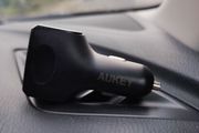Aukry USB car charger (3 ports)