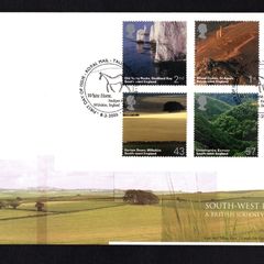 2005 Great Britain South-West England Commemorative Stamps Addressed First Day Cover (FDC)