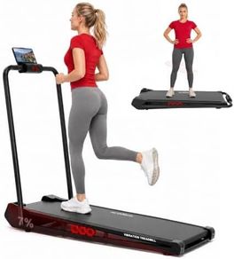 5 in 1 Vibration Walking Pad with 7% Incline 1to10 km/h Folding Under Desk Treadmill Compact Running Machine for Walking & Jogging, Remote Control