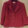 KALIKO Fuchsia Pure Linen Blazer S14 Image 2