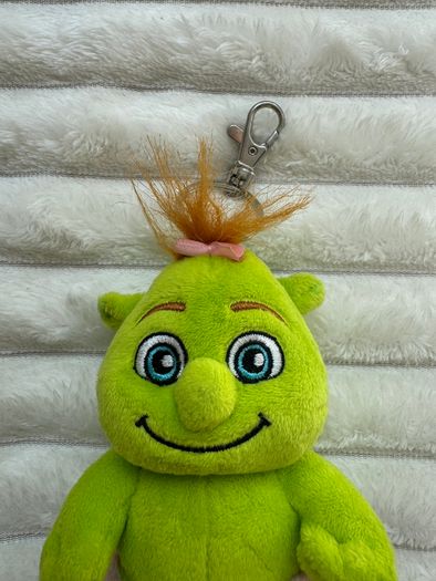 Shrek Adventure Baby Plush Girl Keyring Used Please look at the pictures