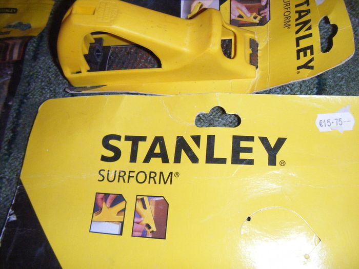 Stanley surform 2 types  + 3 spare blades
