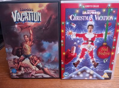 Chevy Chase Dvd Bundle National Lampoon Christmas Vacation Classic 80's Comedy