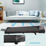 Folding Treadmill with 8% Incline, 3 In 1 Under Desk Walking Pad for Home and Office, 3 Adjustable Incline,1-12 KM/H, Portable Treadmill with LED Display, Remote Control,Installation Free Image 5