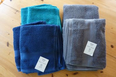 Bath towels and sheets