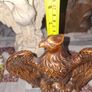 Vintage Mid-Century Ceramic American Bald Eagle Statue Image 6
