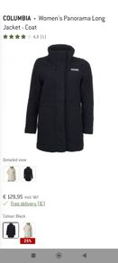 Ladies Columbia panorama Coat