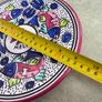 3 hanging wall plates -1- from Malta hand painted -2- from PORTGAL HAND PAINTED-3- FROM MAROCO - EACH IS 22.00 Euro. Image 4