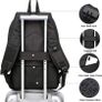 Anti-Theft Laptop Backpack,Business Travel Backpack Bag with USB Charging Port Lock,Water Resistant College School Computer Rucksack Work Backpack Image 5