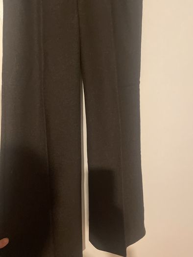MaxMara dark brown tailored wide leg trousers Size 10
