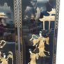 set of 4 Chinese lacquered wall panels Image 2