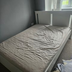 Double Ikea bed and mattress