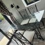 Dining table and 4 chairs Image 9