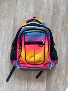 Street Sac Rainbow Ombre Backpack School Bag