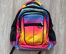 Street Sac Rainbow Ombre Backpack School Bag