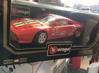 Ferrari GTO Rally 1986. Rare model Burago