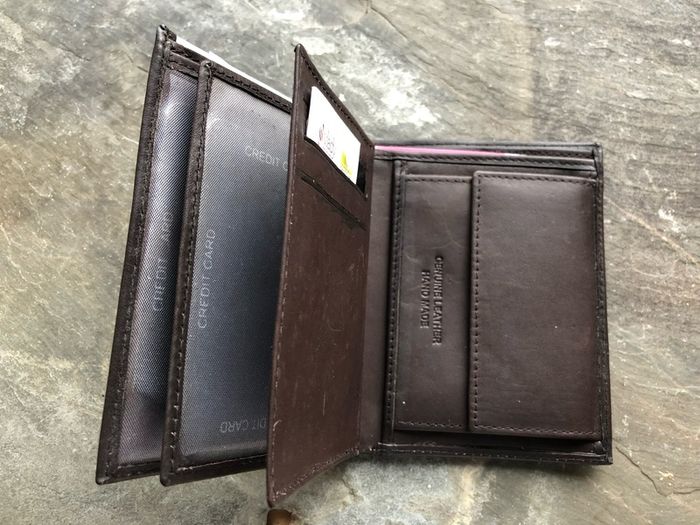 Leather wallets x4