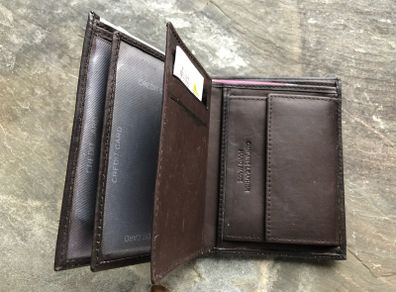 Leather wallets x4