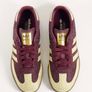 Adidas Rhinestone Burgandy Sambas Image 2