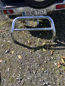 Xl7 Suzuki side bars and bull bars