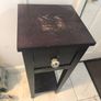 tall lamp stand with drawer storage Image 2