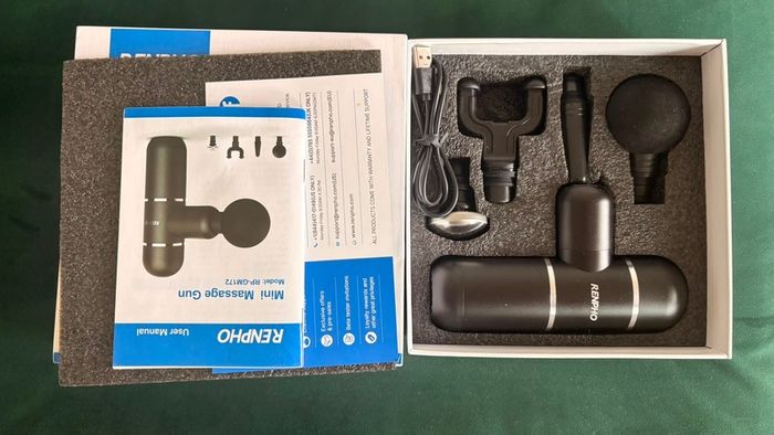 Renpho Mini Massage Gun RP-GM172, Not Working, Free