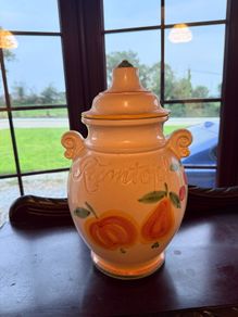 West German Scheurich 826-36 Rumtopf Large Pot/ Storage Jar Vintage B79