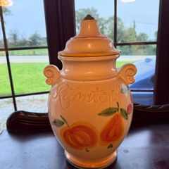 West German Scheurich 826-36 Rumtopf Large Pot/ Storage Jar Vintage B79