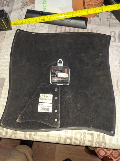 Large Heavy Genesis Wave Clock, Postage Available,